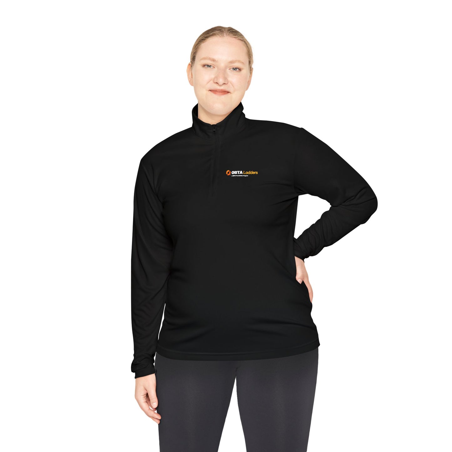 Unisex Quarter-Zip Pullover - GBTA Ladders Logo