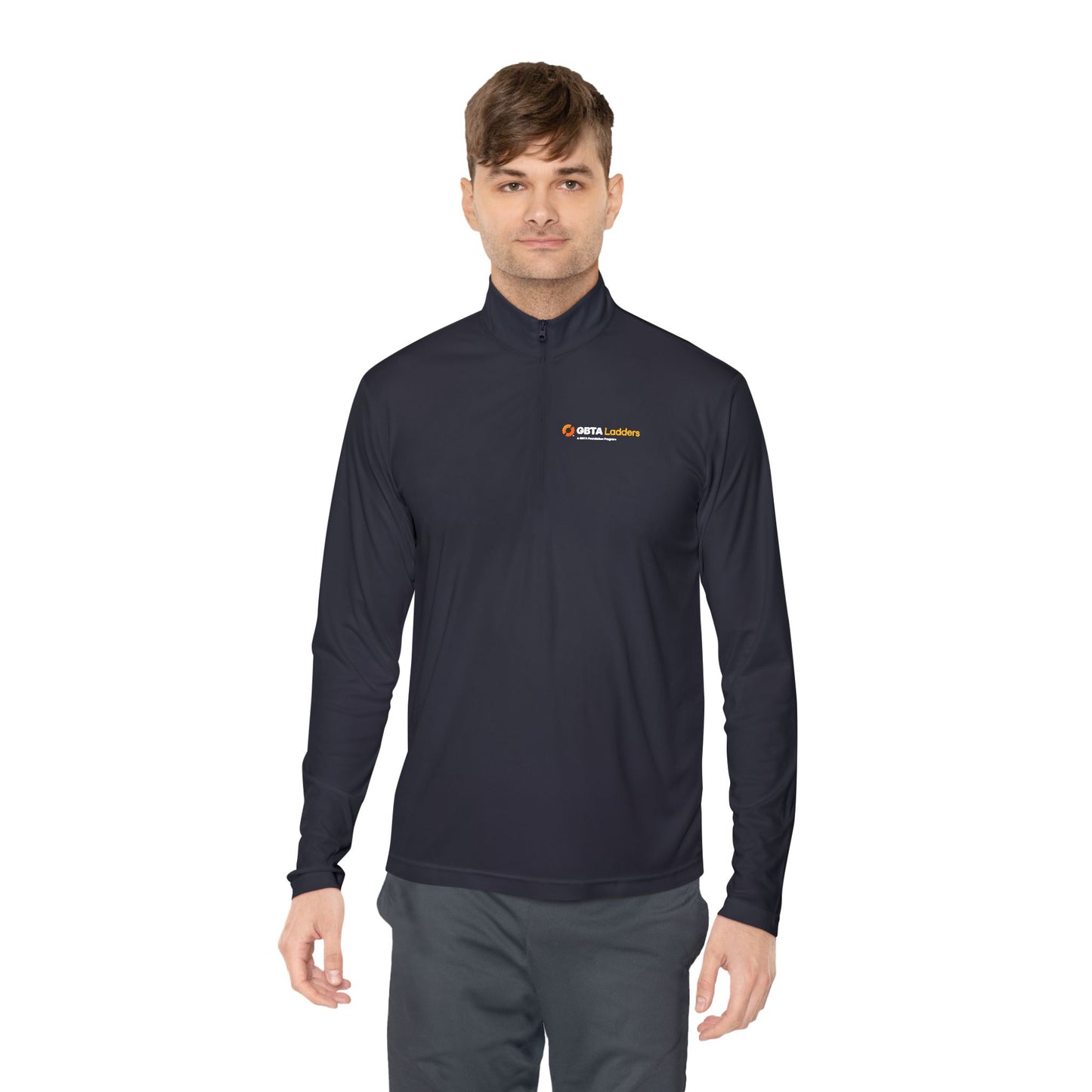 Unisex Quarter-Zip Pullover - GBTA Ladders Logo