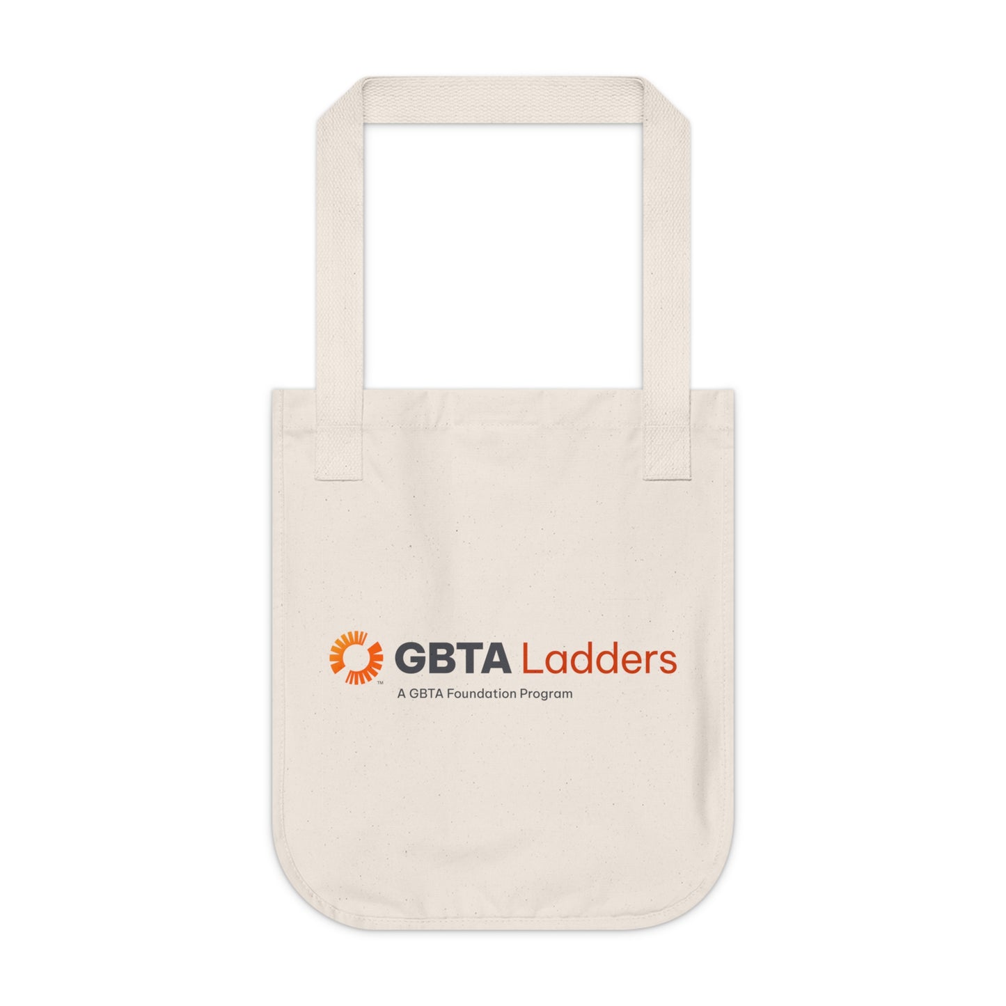 Eco-Friendly Organic Canvas Tote Bag - GBTA Ladders Logo