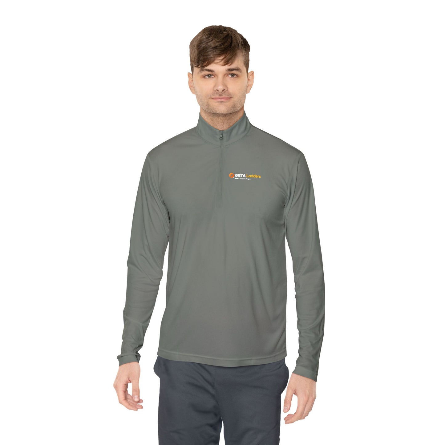 Unisex Quarter-Zip Pullover - GBTA Ladders Logo