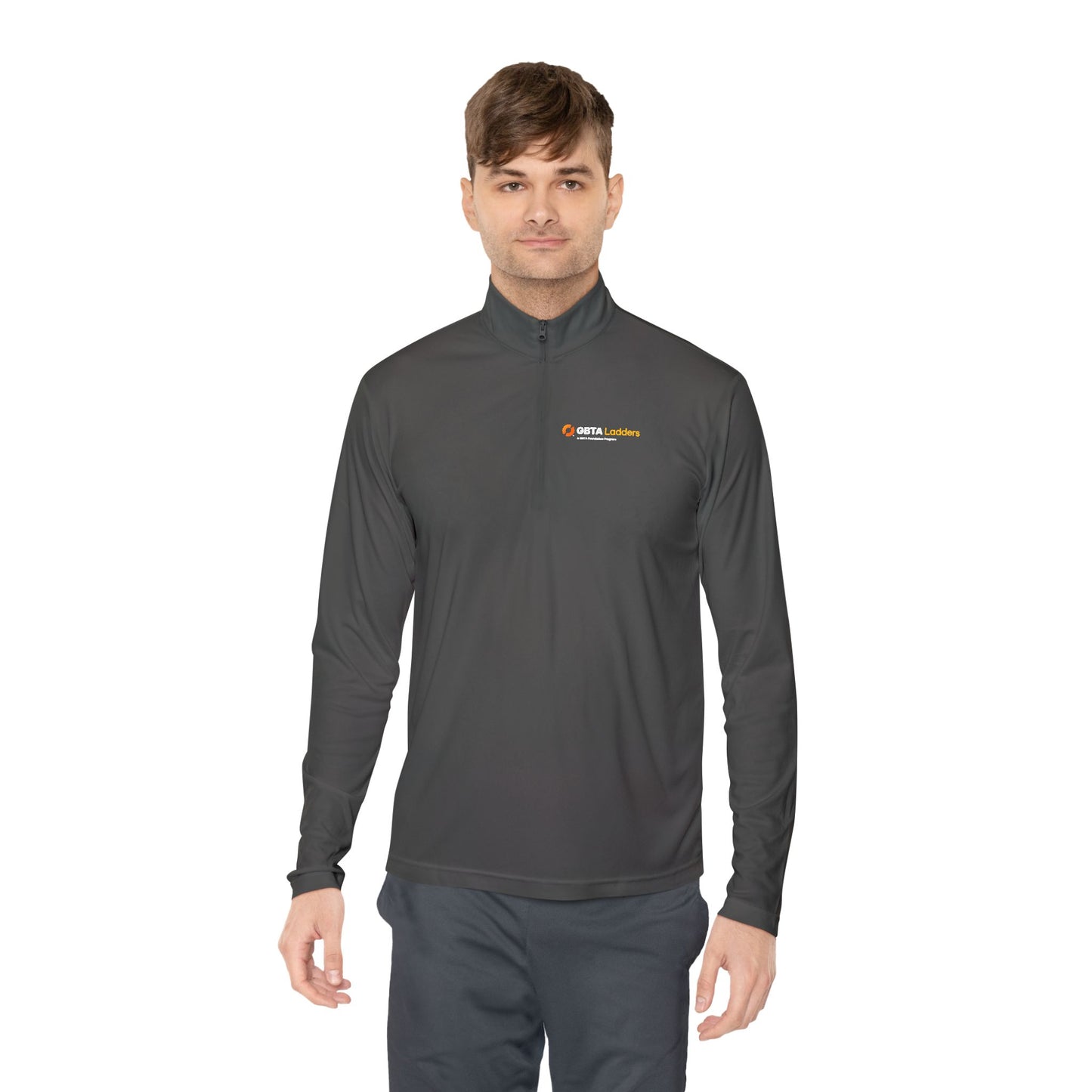 Unisex Quarter-Zip Pullover - GBTA Ladders Logo