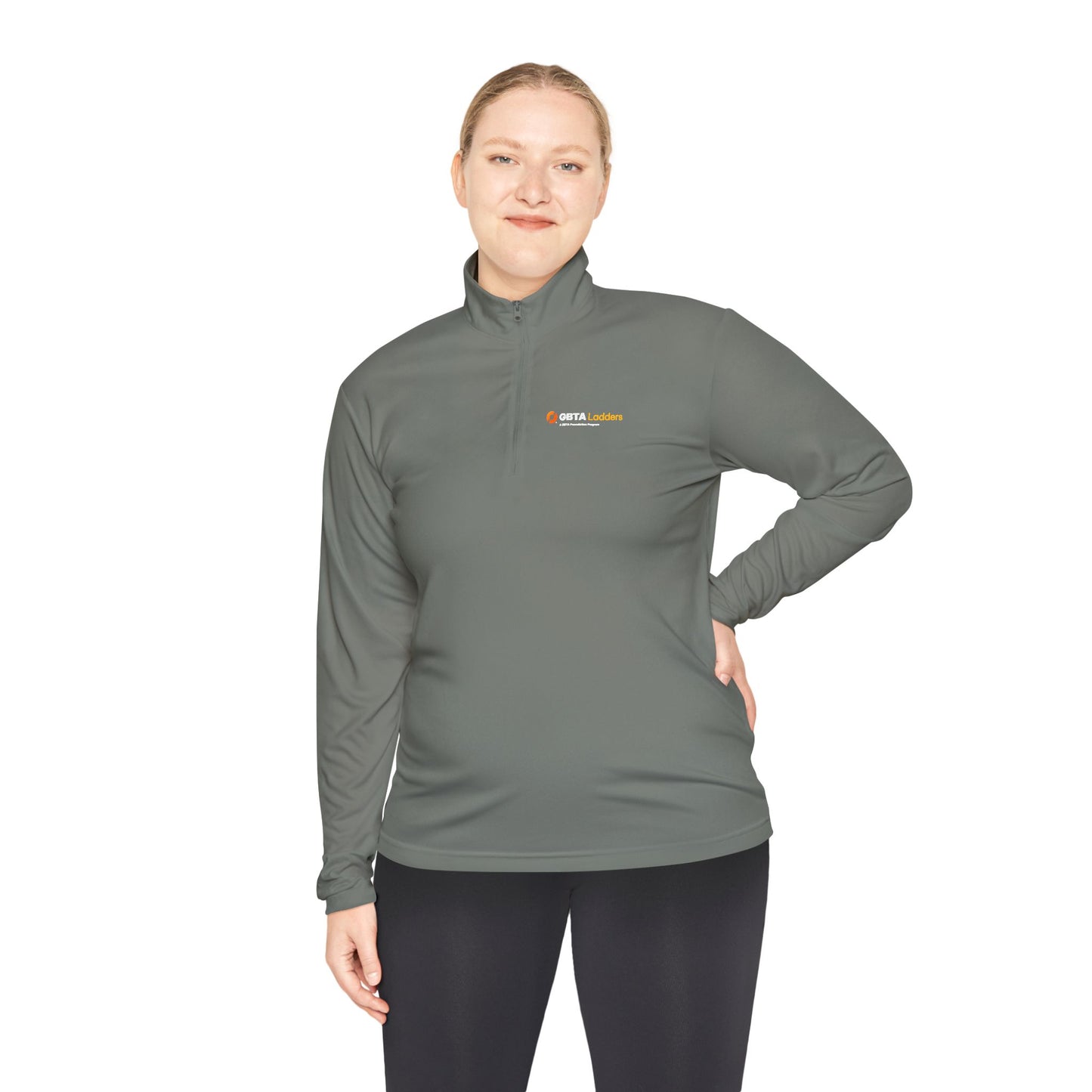 Unisex Quarter-Zip Pullover - GBTA Ladders Logo
