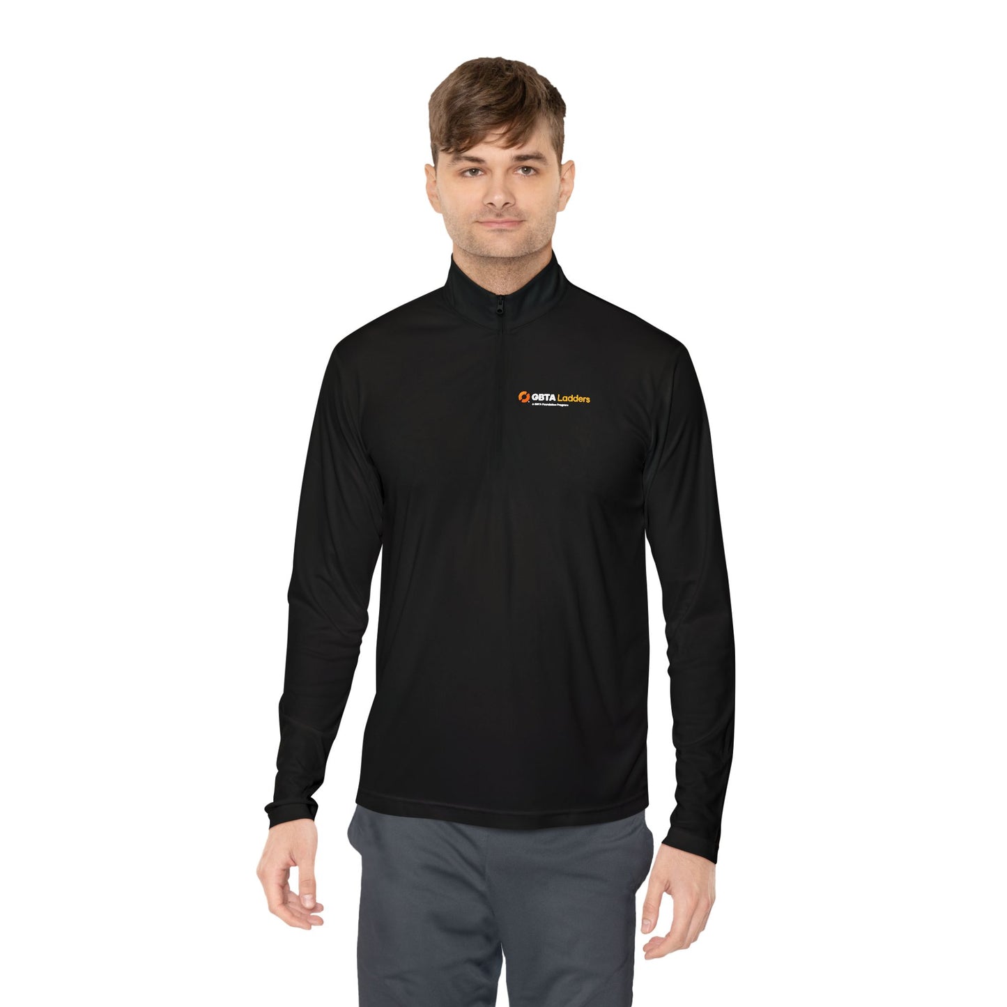 Unisex Quarter-Zip Pullover - GBTA Ladders Logo