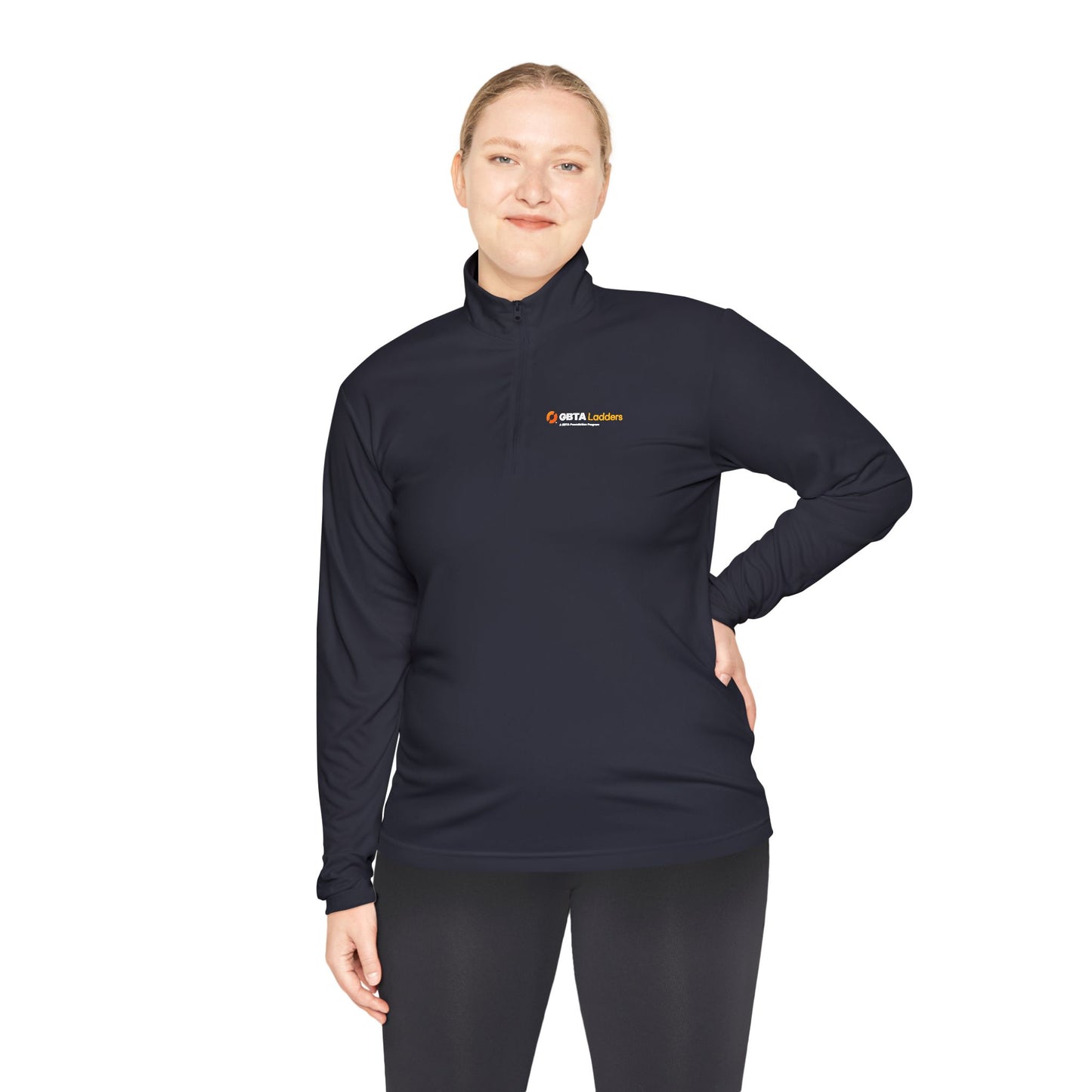 Unisex Quarter-Zip Pullover - GBTA Ladders Logo