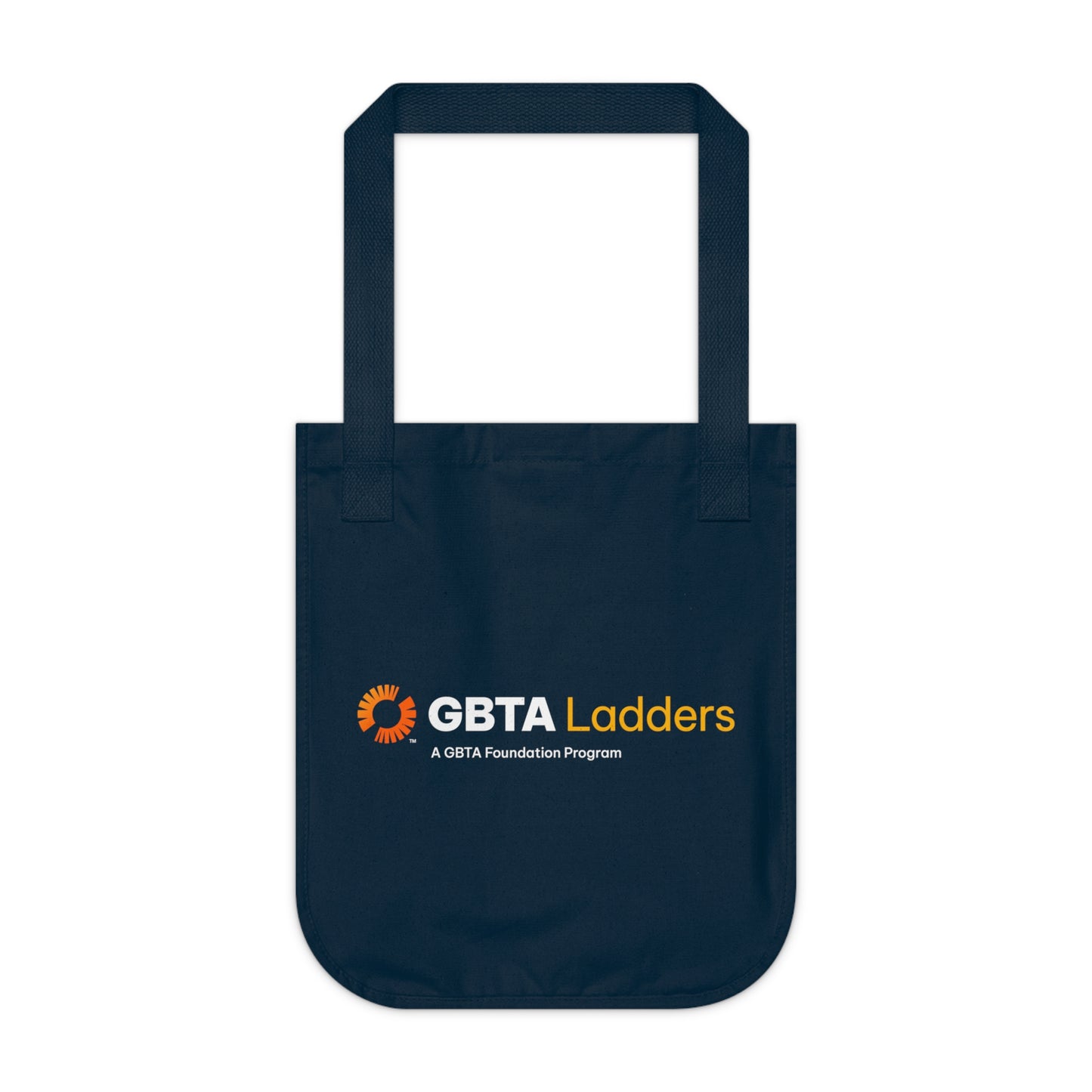 Eco-Friendly Organic Canvas Tote Bag - GBTA Ladders Logo