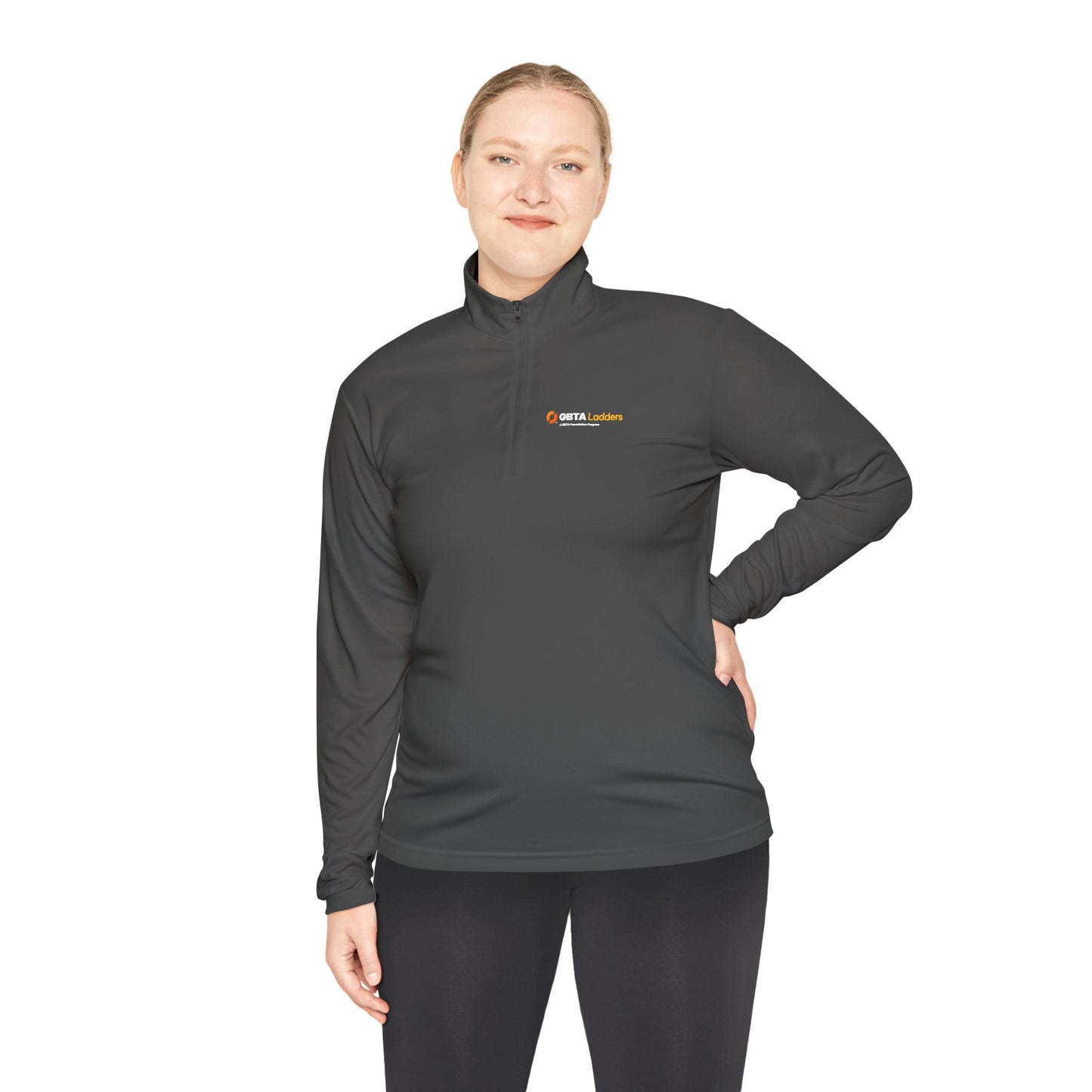 Unisex Quarter-Zip Pullover - GBTA Ladders Logo