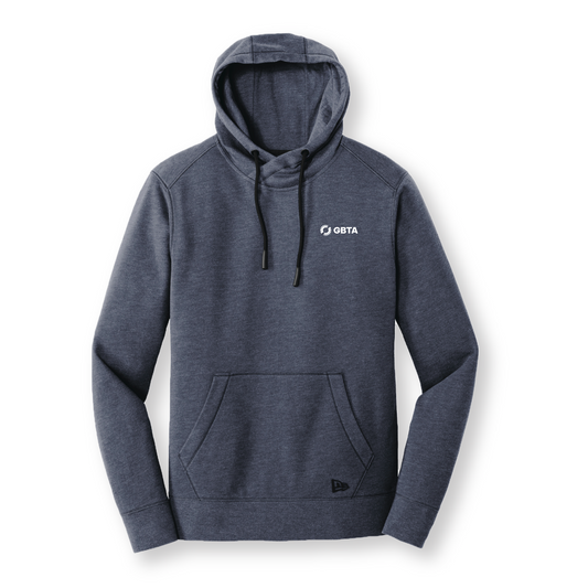 Men's New Era® Tri-Blend Fleece Pullover Hoodie