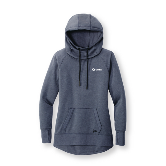 Women's New Era® Tri-Blend Fleece Pullover Hoodie